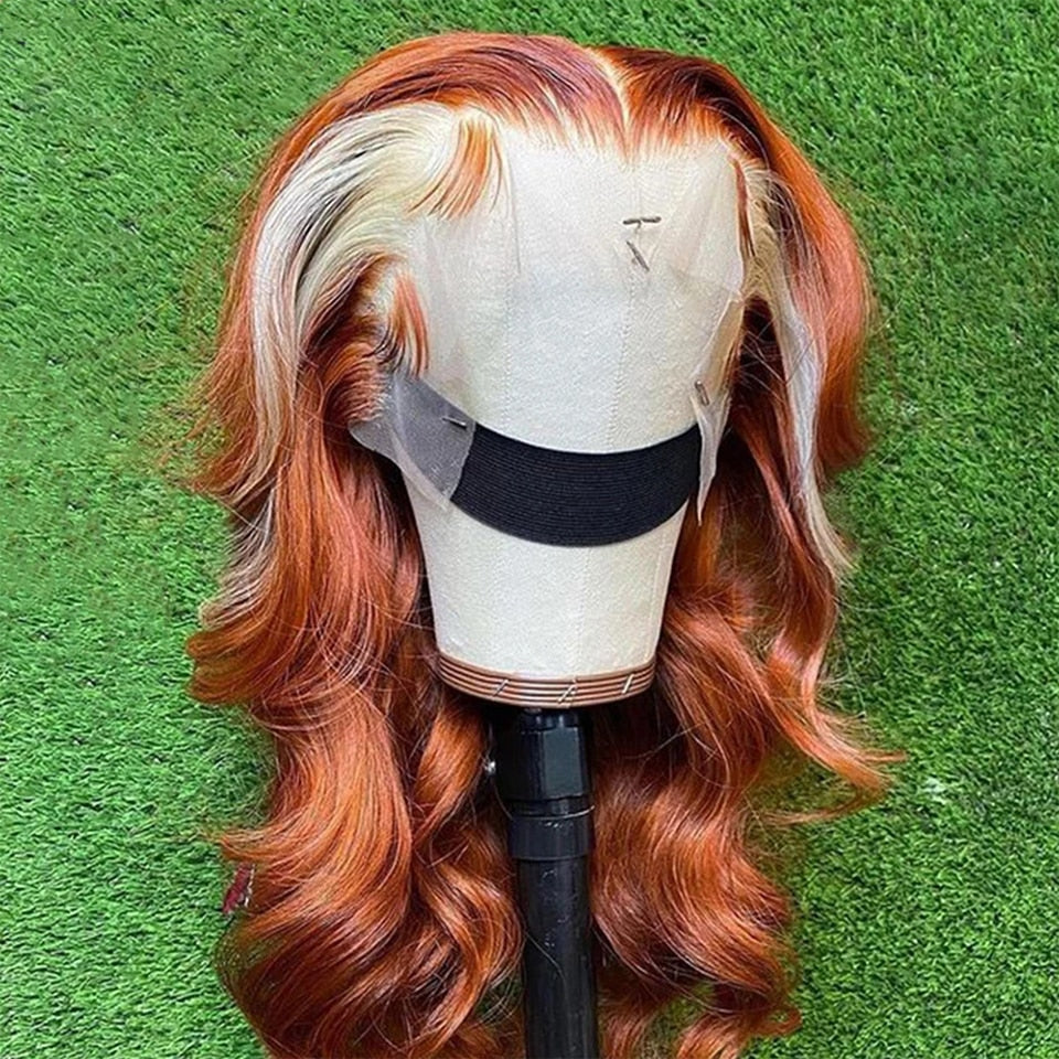'Orange Bliss' Ginger Body Wave Lace Wig
