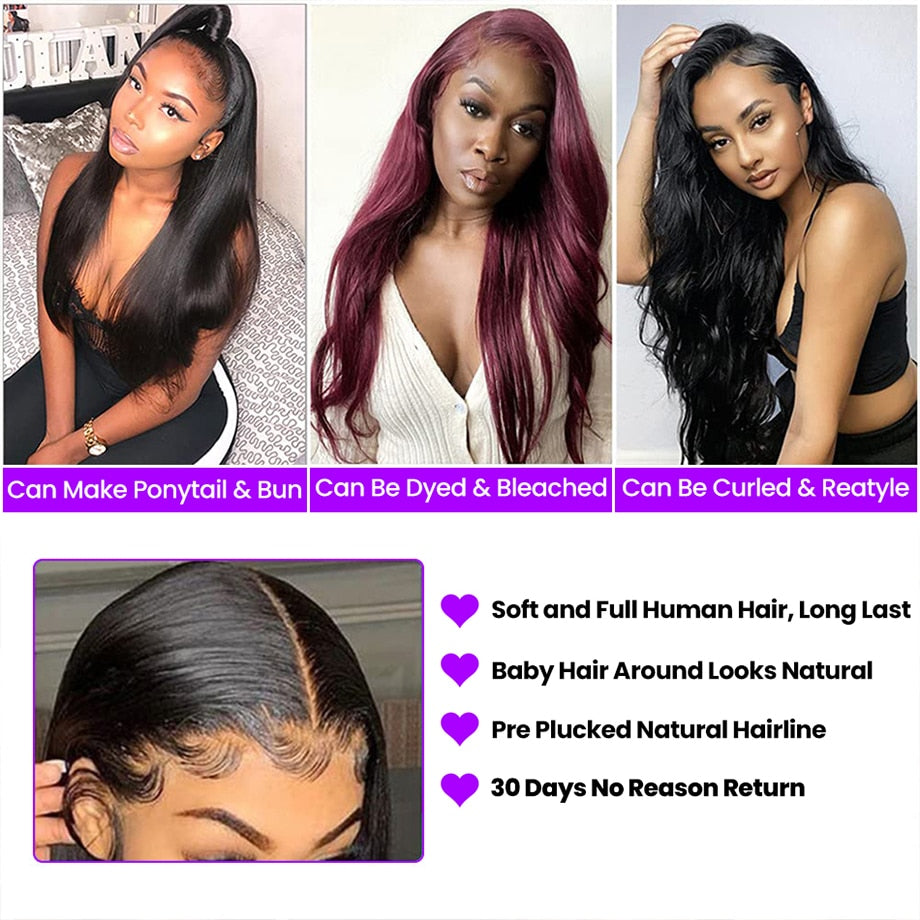 'Paris' Straight Lace Wig