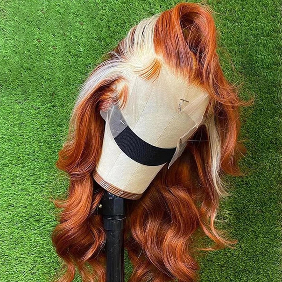 'Orange Bliss' Ginger Body Wave Lace Wig