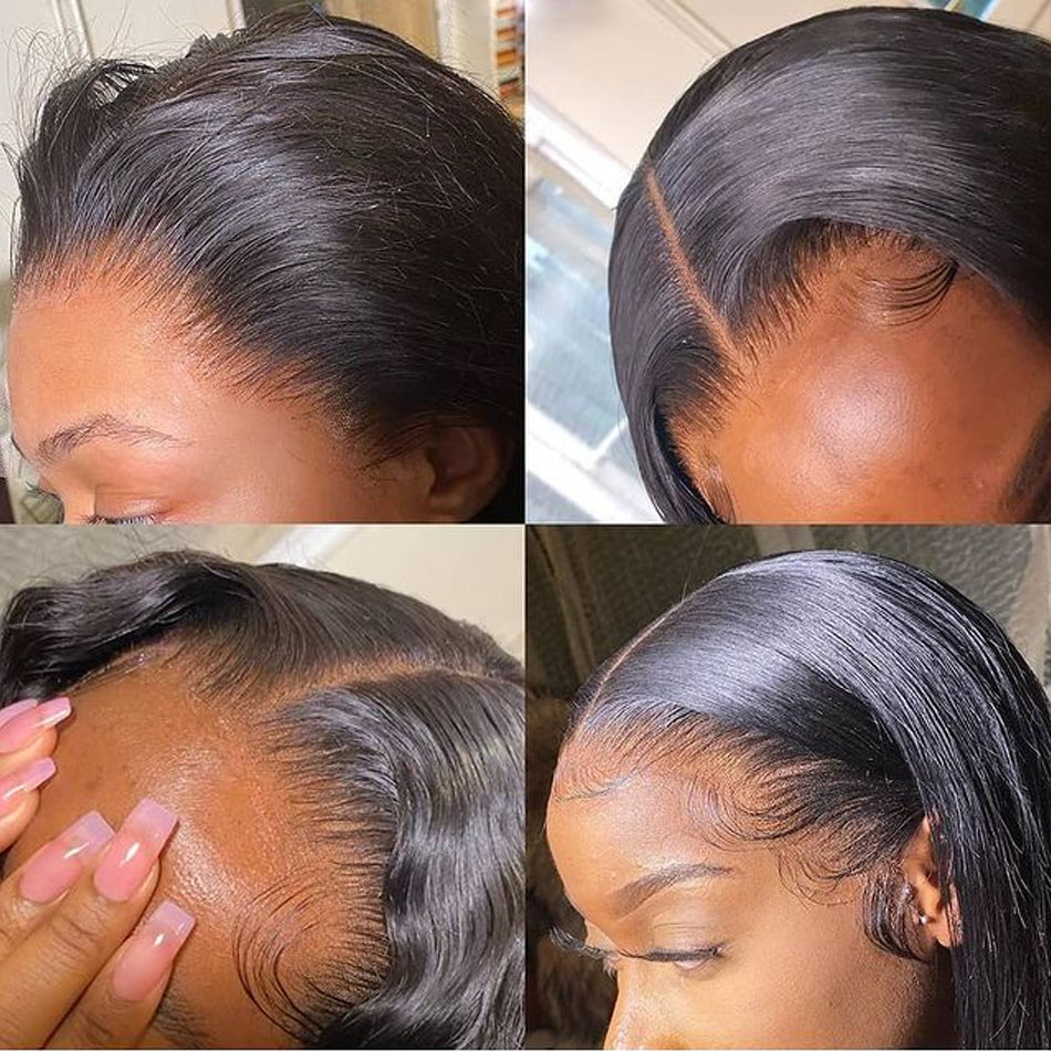 'Paris' Straight Bundles With HD Frontal