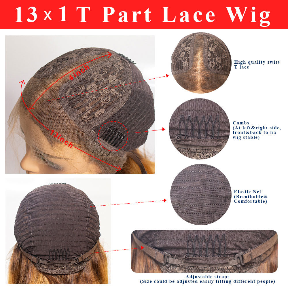 'St. Kitts' Highlight T-part Lace Wig