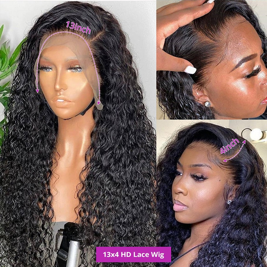 'Dominica' Water Wave Lace Front Wig