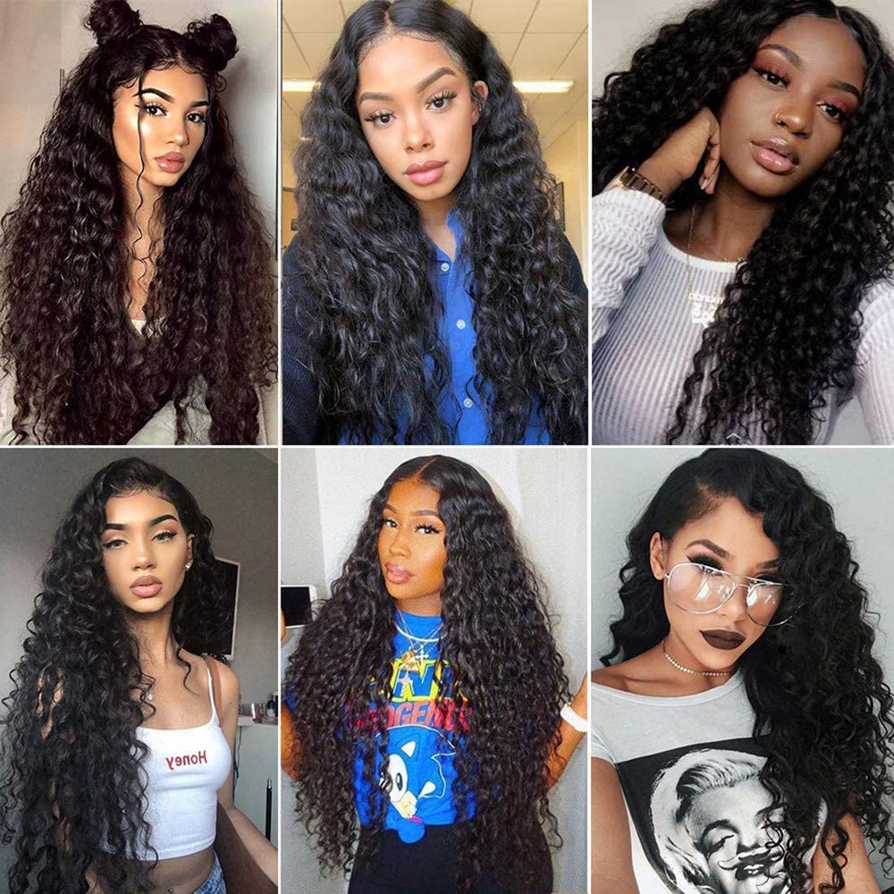 'Dominica' Water Wave Bundles With Frontal Closure